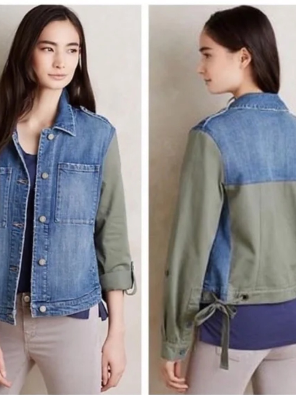 Pilcro and the letterpress Lightweight Denim Jacket